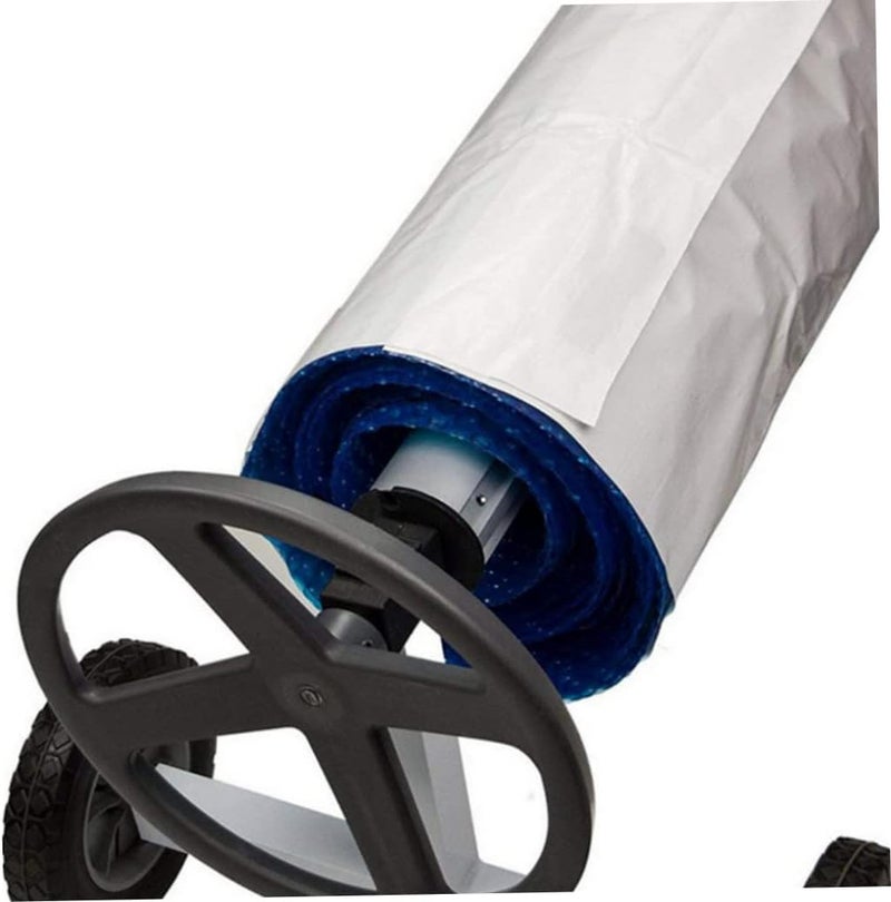 woobles Swimming Pool Roll Cover Protector, 490x96cm Ground Swimming Pools Cover, Waterproof Open Air Swimming Pool Roll Cover for Swimming Pool Reel - Image 2